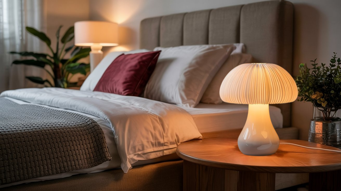 mushroom lamp