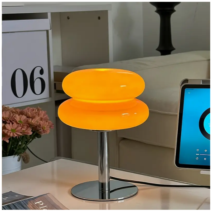 modern bedroom mushroom lamp