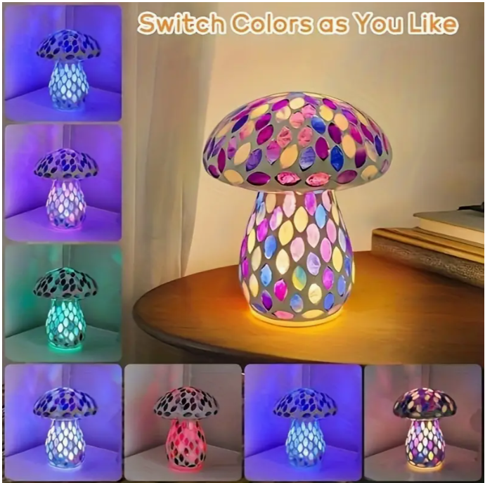 mushroom table lamp